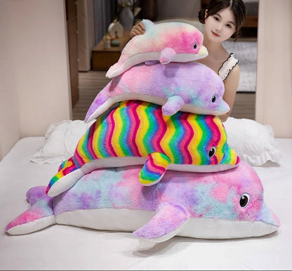 Vibrant Marine Dolphin Plush Toys