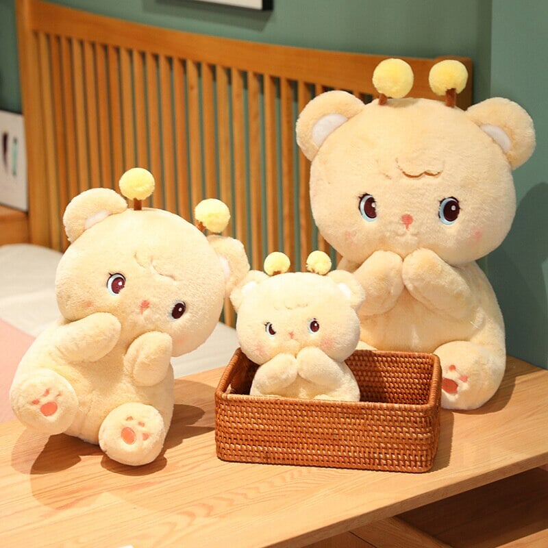 Cuddly Brown Teddy Bear Plush Toy - Yeezlab