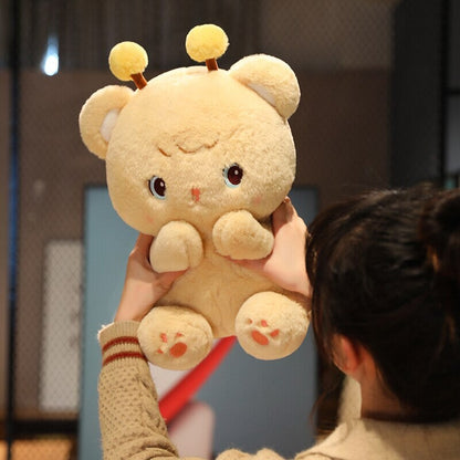 Cute Bee Brown Teddy Bear Plush Toy
