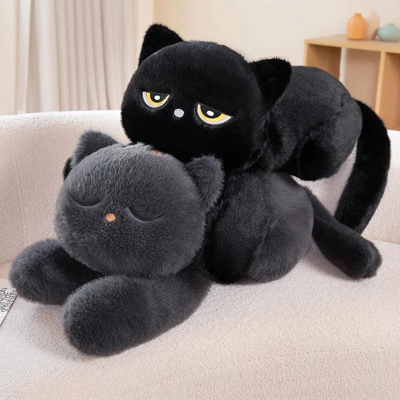 Cuddly Small Gray Cat Stuffed Animals