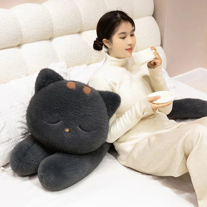 Cuddly Small Gray Cat Stuffed Animals