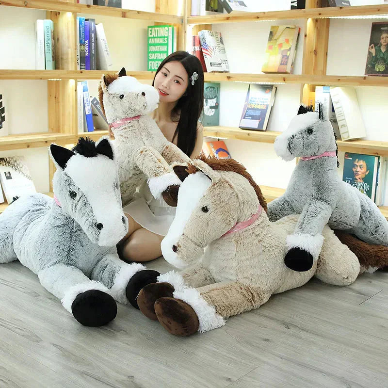 Big Cuddly Horse Soft Toy