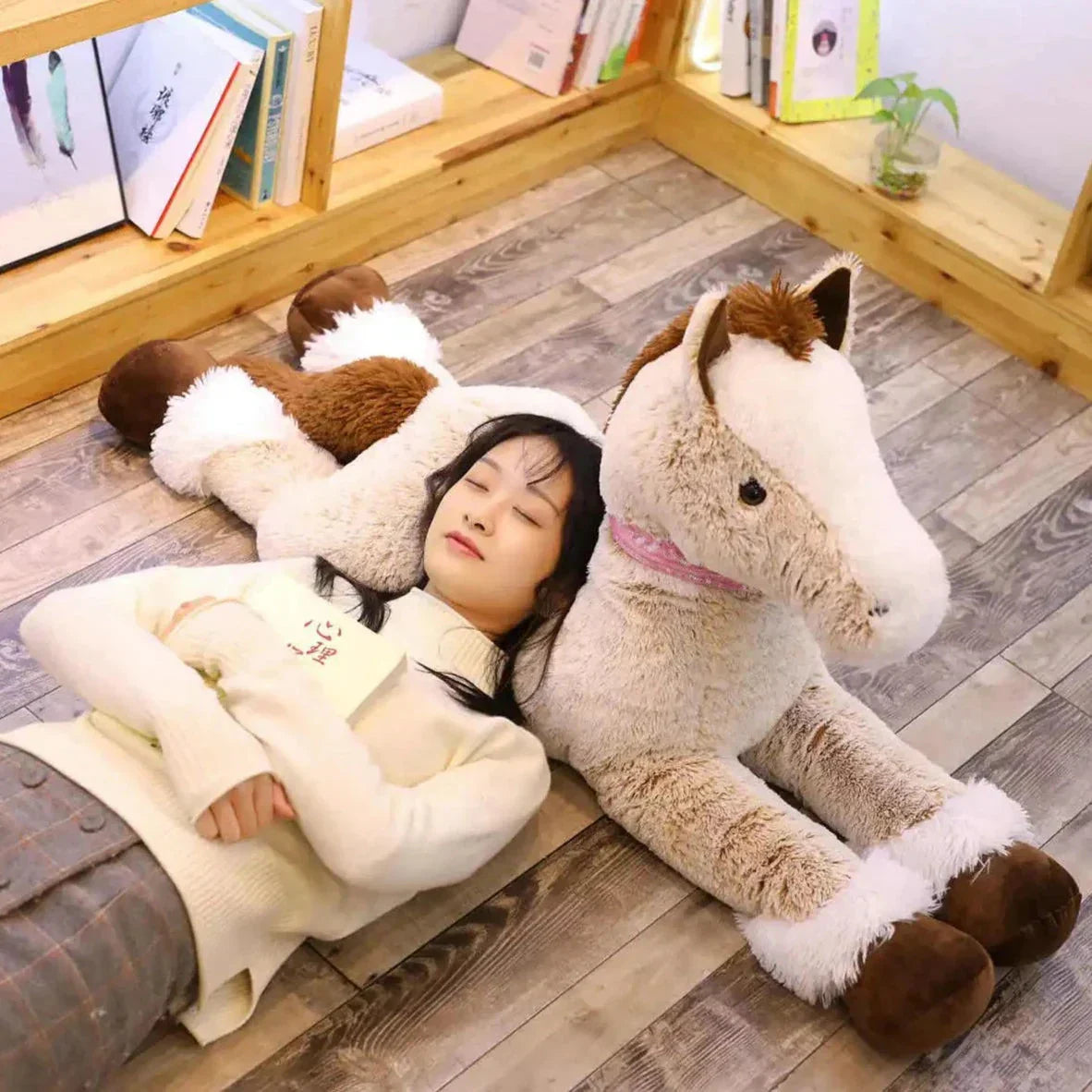 Big Cuddly Horse Soft Toy