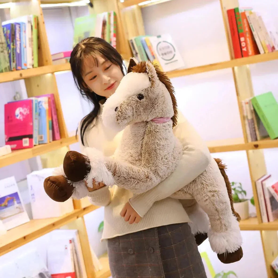 Big Cuddly Horse Soft Toy