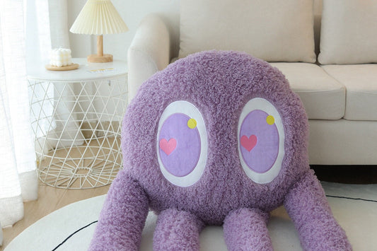Big Soft Octopus Stuffed Toy - Luxicro