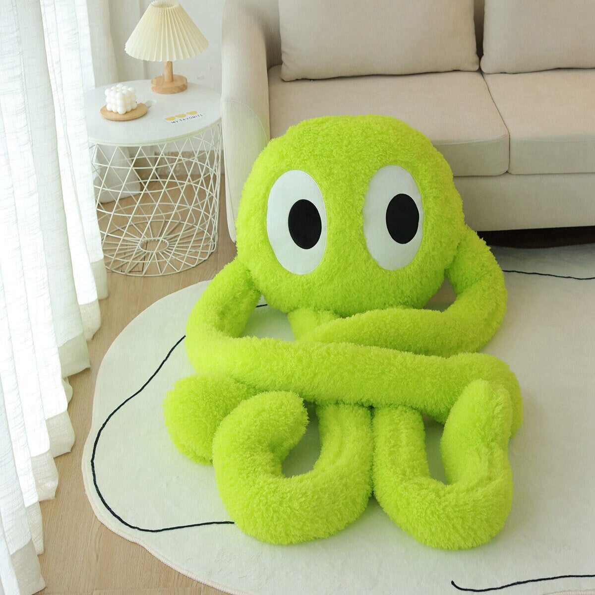 Big Soft Octopus Stuffed Toy