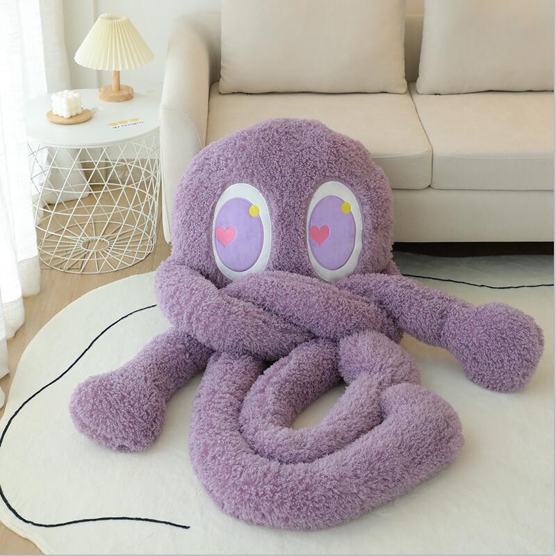 Big Soft Octopus Stuffed Toy