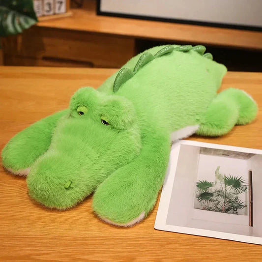 Big Plush Crocodile Soft Toy - Luxicro