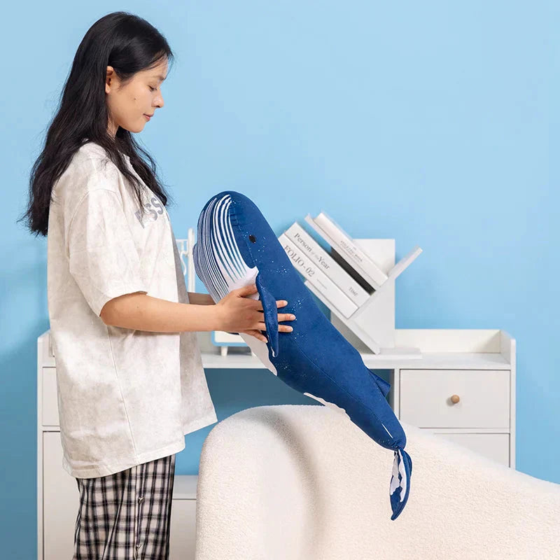 Big Soft Whale Stuffed Animal Toy