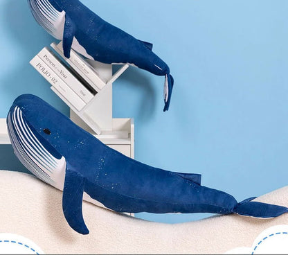 Big Soft Whale Stuffed Animal Toy
