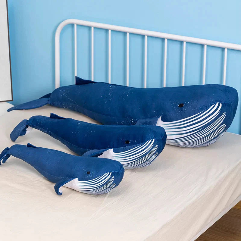 Big Soft Whale Stuffed Animal Toy