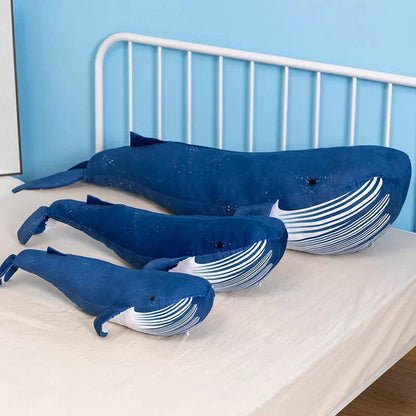 Cuddly Large Plush Whale Toy