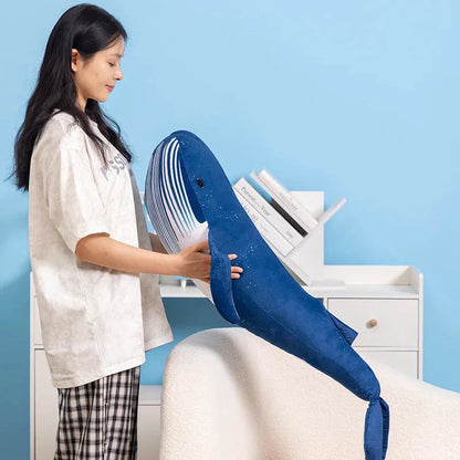 Big Soft Whale Stuffed Animal Toy