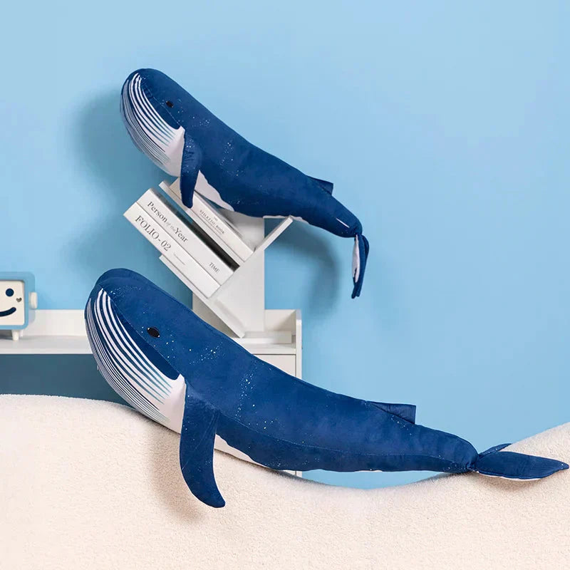Big Soft Whale Stuffed Animal Toy