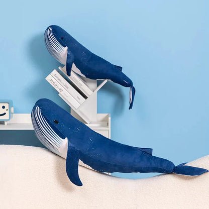 Big Soft Whale Stuffed Animal Toy