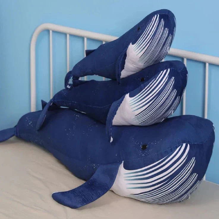 Big Soft Whale Stuffed Animal Toy