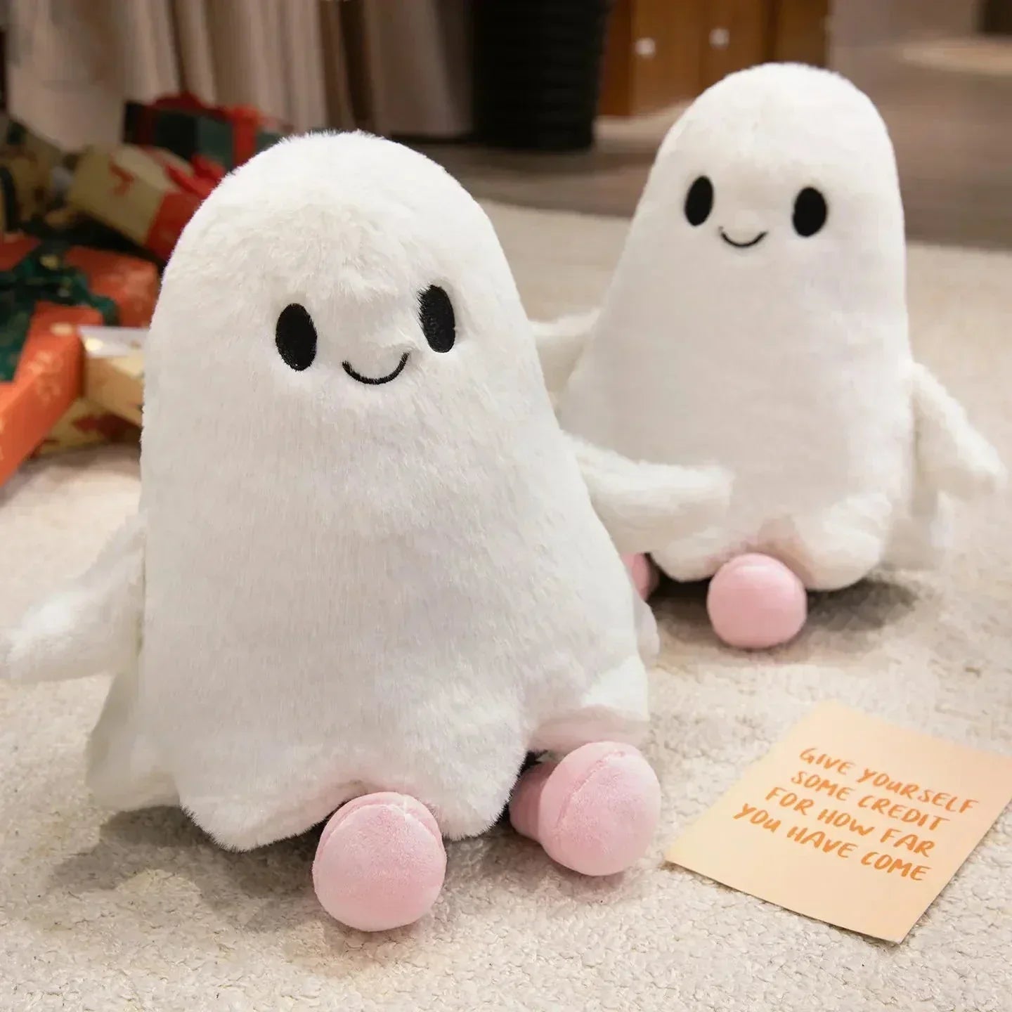 Adorable Friendly Plush Ghost Toy