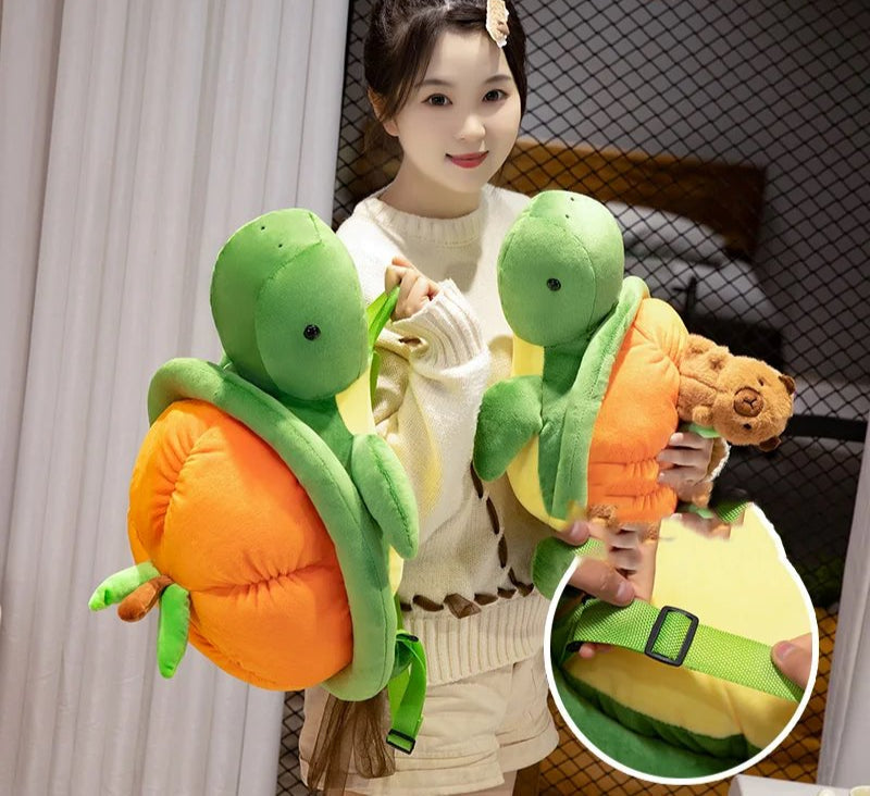 Vibrant Kids Turtle School Backpack