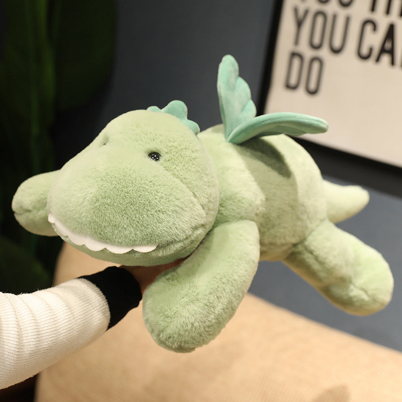 Fun Green Dinosaur Stuffed Toy