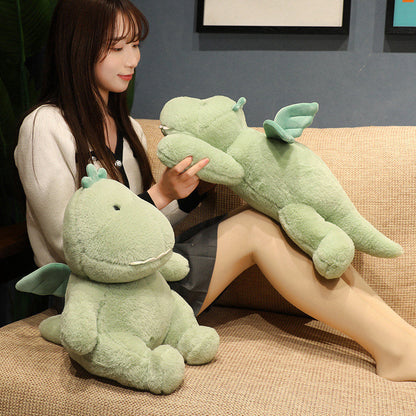 Fun Green Dinosaur Stuffed Toy
