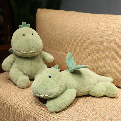 Fun Green Dinosaur Stuffed Toy