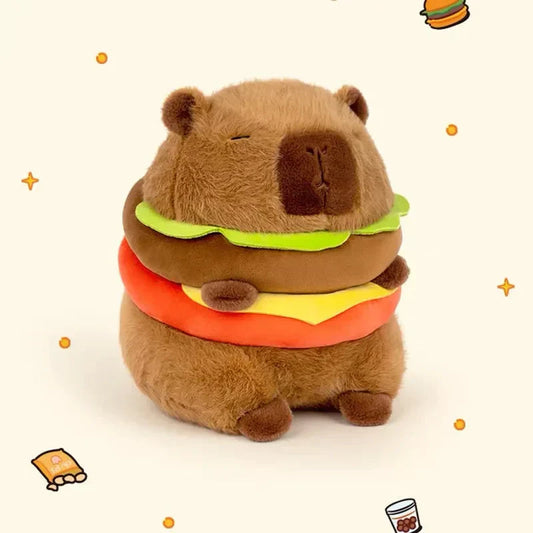Adorable Fun Burger Stuffed Toy - Luxicro