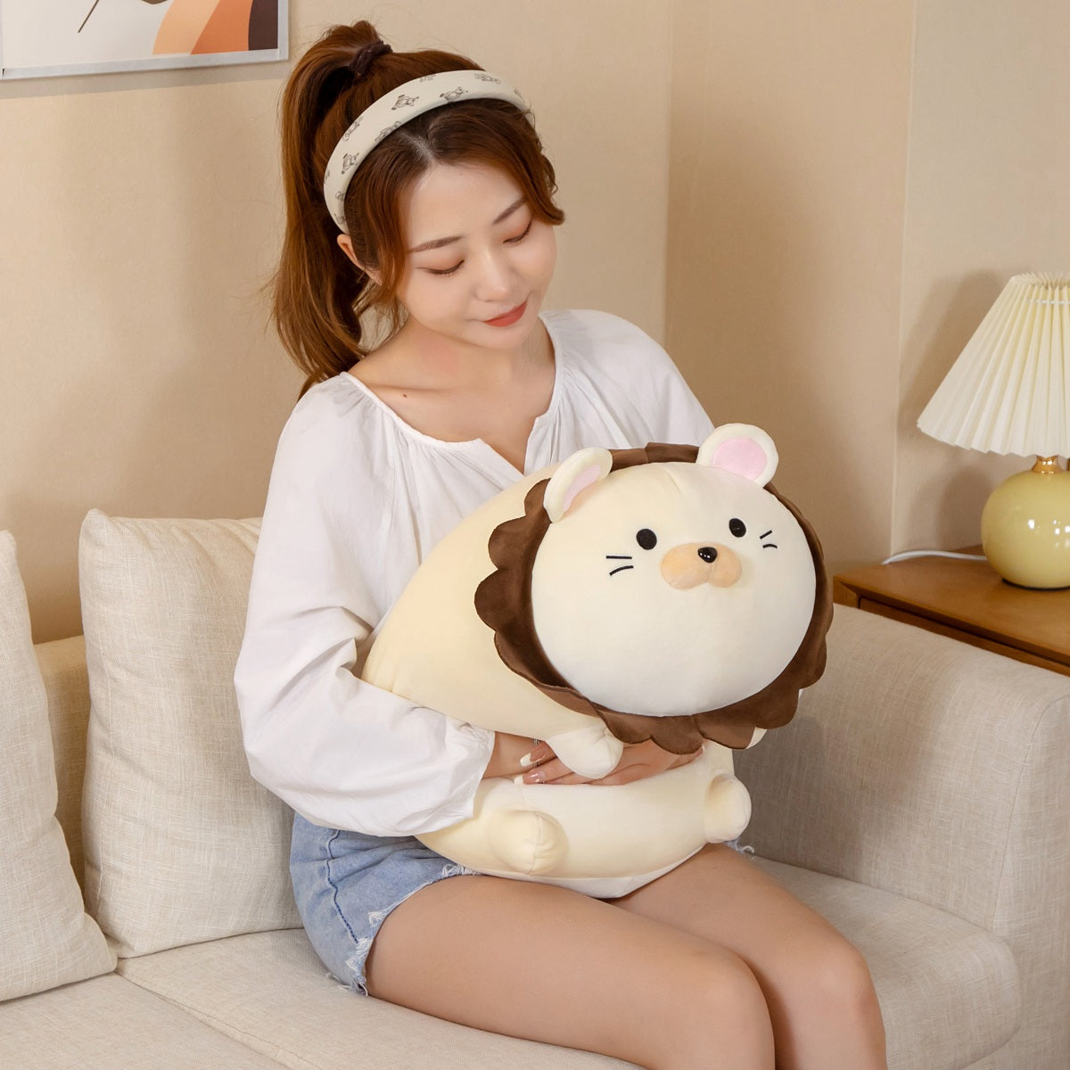 Adorable Teddy Lion Cuddly Toy