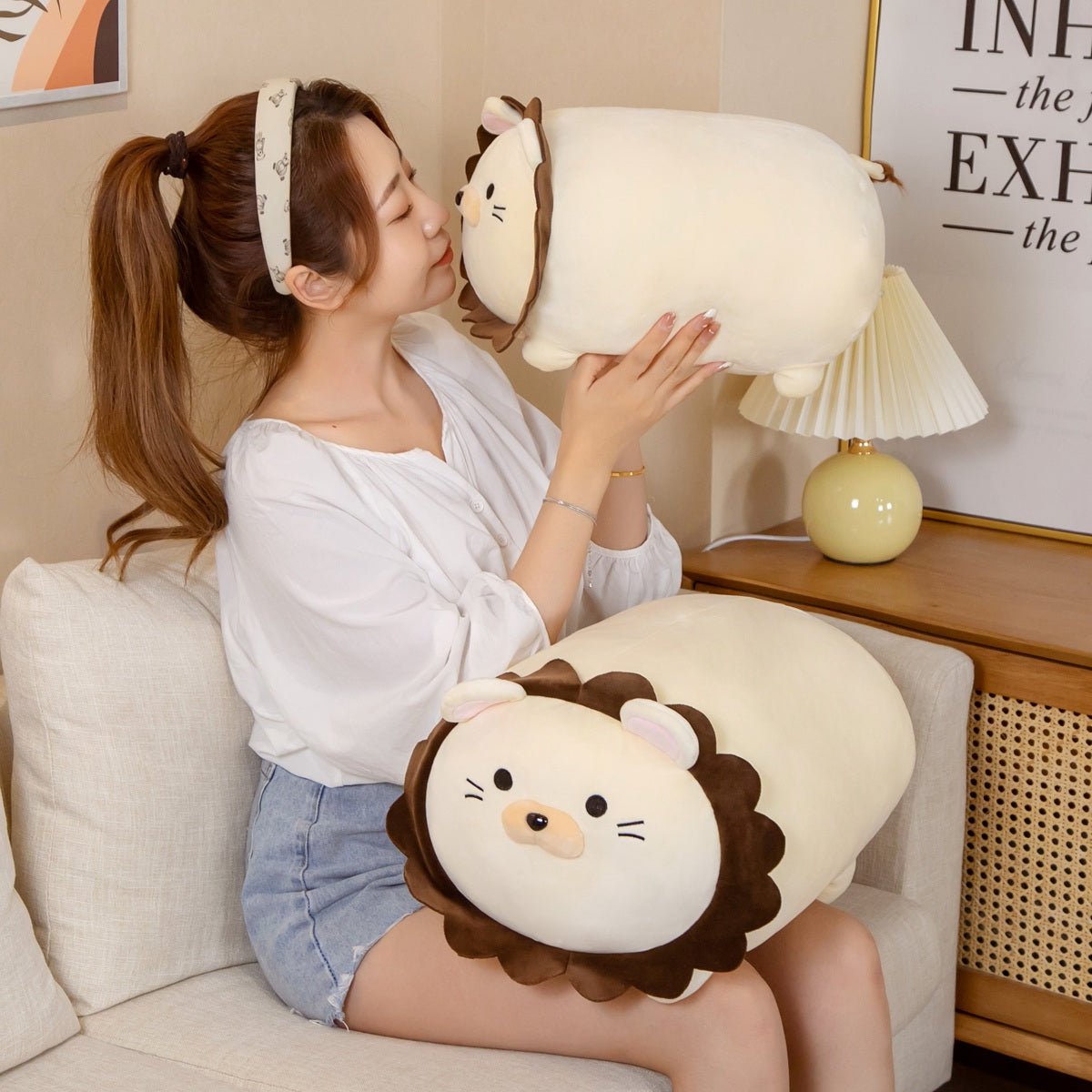 Adorable Teddy Lion Cuddly Toy