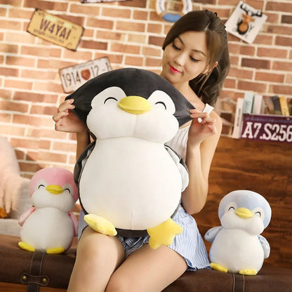 Cute Penguin Soft Toy Set