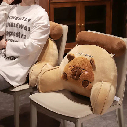 Big Mouse Plush Lumbar Support Pillow