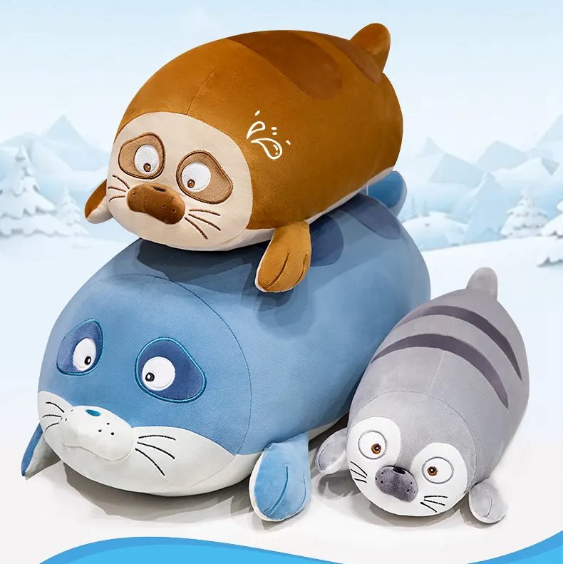 Big Cuddly Seal Soft Toys