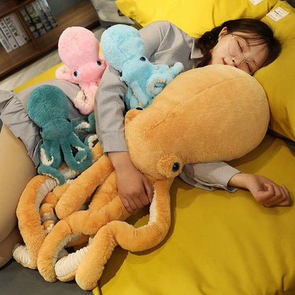 Vibrant Octopus Soft Plush Toy