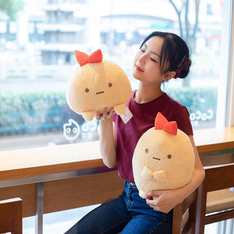 Adorable Plush Shrimp Soft Toy