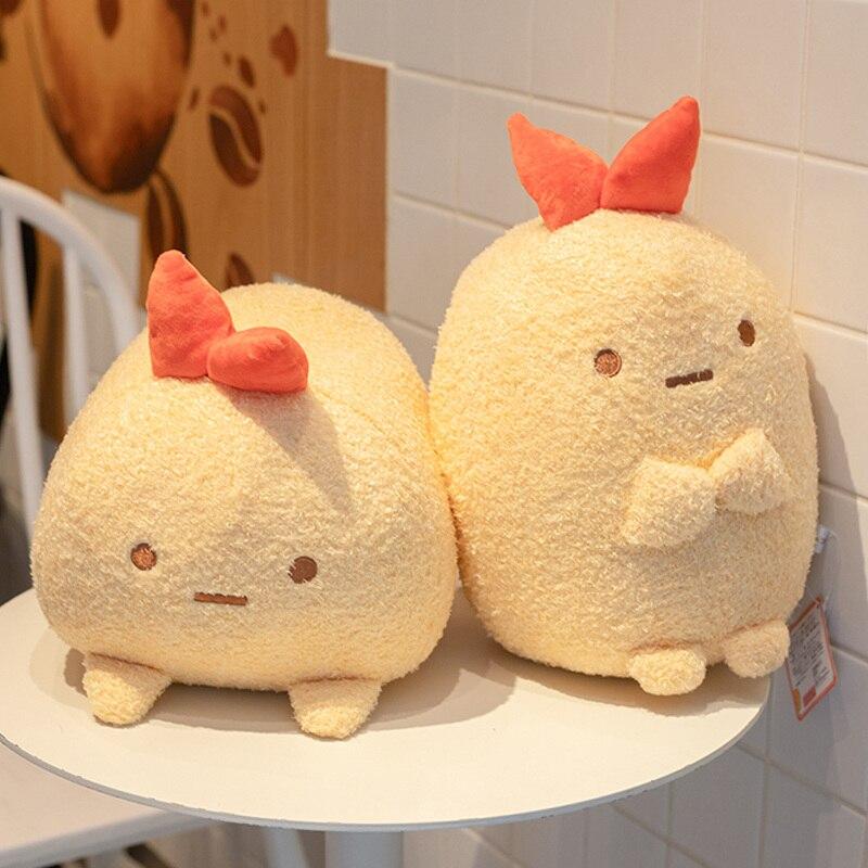 Adorable Plush Shrimp Soft Toy