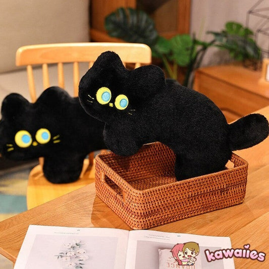 Adorable Cat Plush Cushion - Luxicro