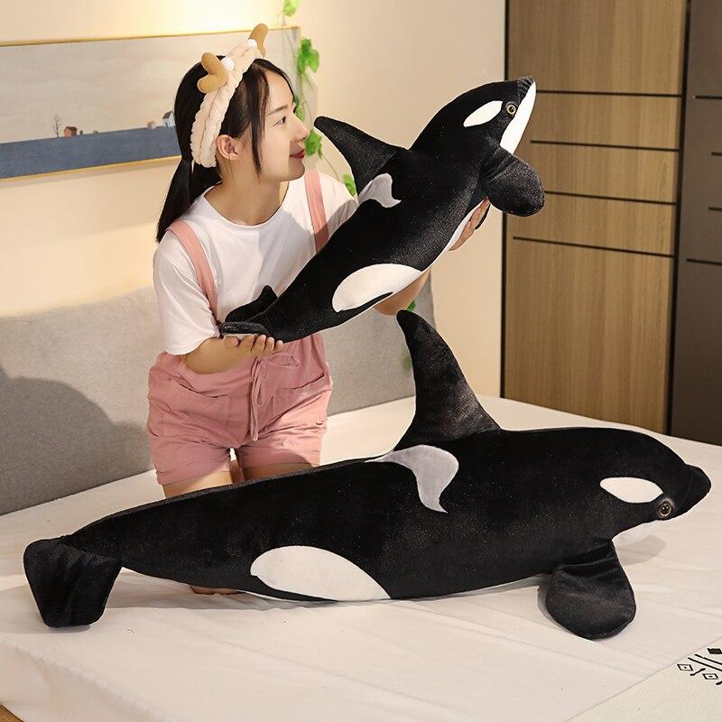 Cuddly Orca Whale Soft Toy - Luxicro