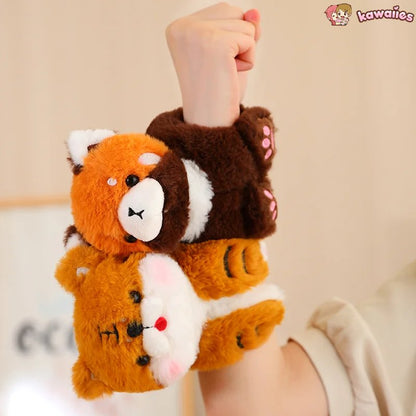Adorable Soft Plush Wristband Toy Set