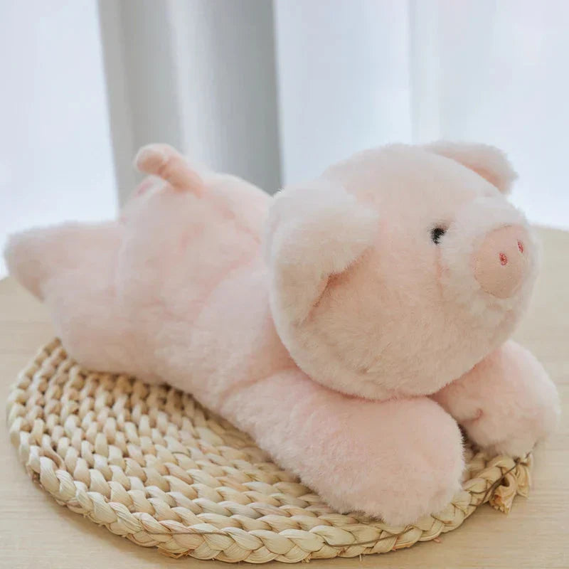 Cute Plush Animal Wristband Keychain Set