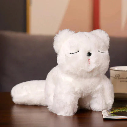 Cute Plush Animal Wristband Keychain Set