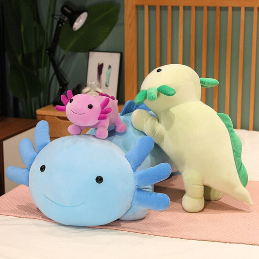 Cute Axolotl Soft Stuffed Animal Toys - Luxicro