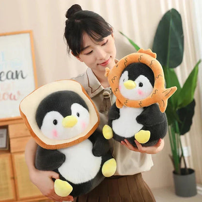 Adorable Plush Penguin Dolls with Hats