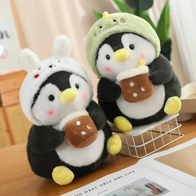 Adorable Plush Penguin Dolls with Hats