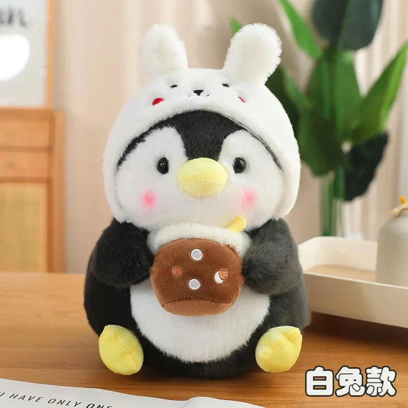 Adorable Plush Penguin Dolls with Hats