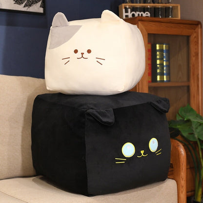 Cute Black White Cat Soft Plush Toys