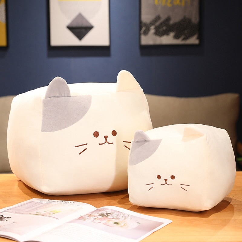 Cute Black White Cat Soft Plush Toys