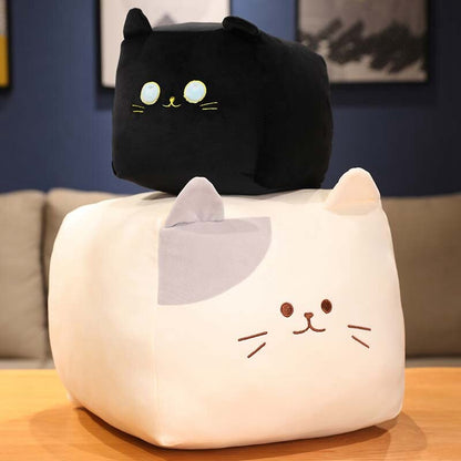 Cute Black White Cat Soft Plush Toys