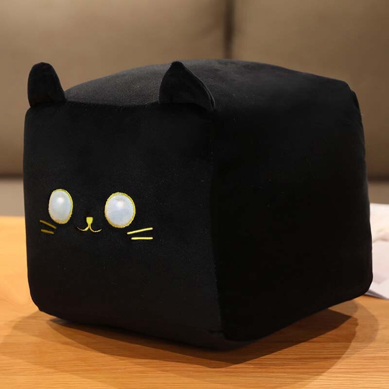 Cute Black White Cat Soft Plush Toys