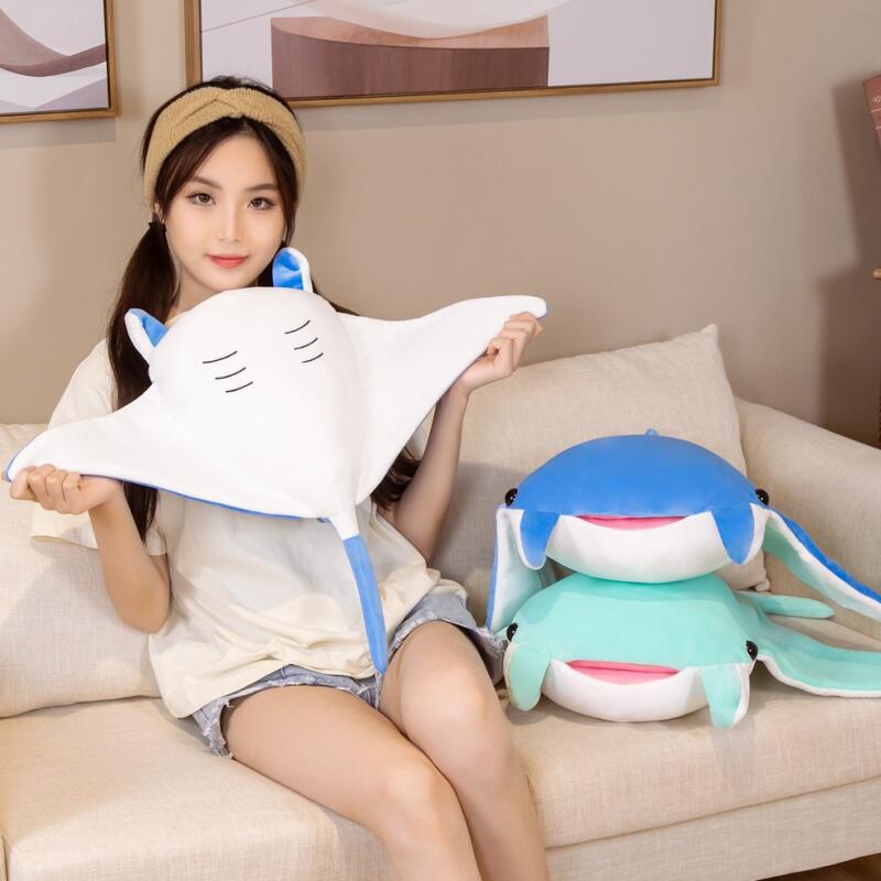 Cute Blue Stingray Soft Plush Toy