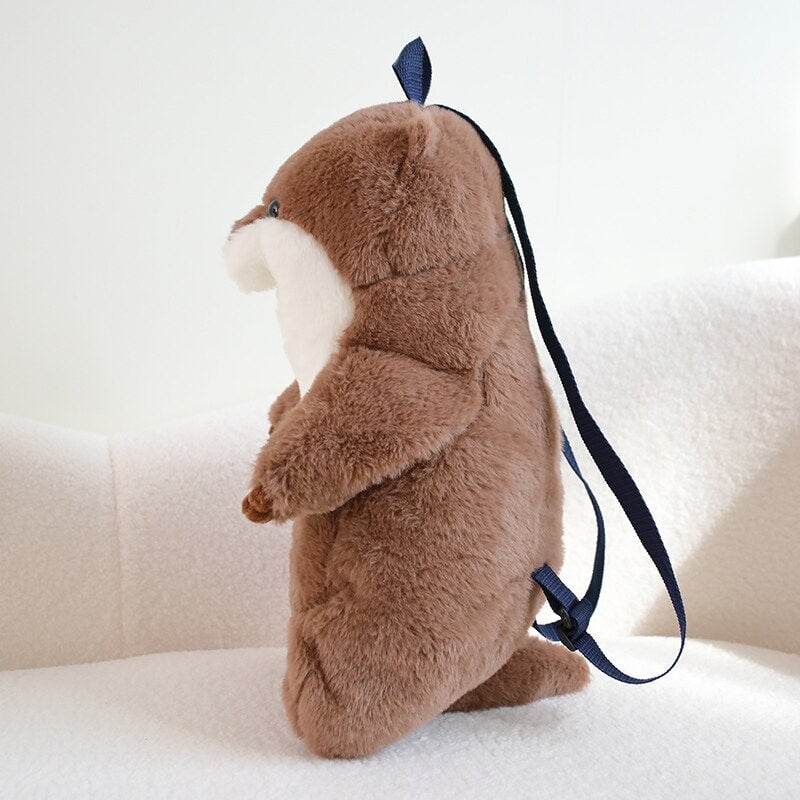 Adorable Plush Teddy Bear School Bag