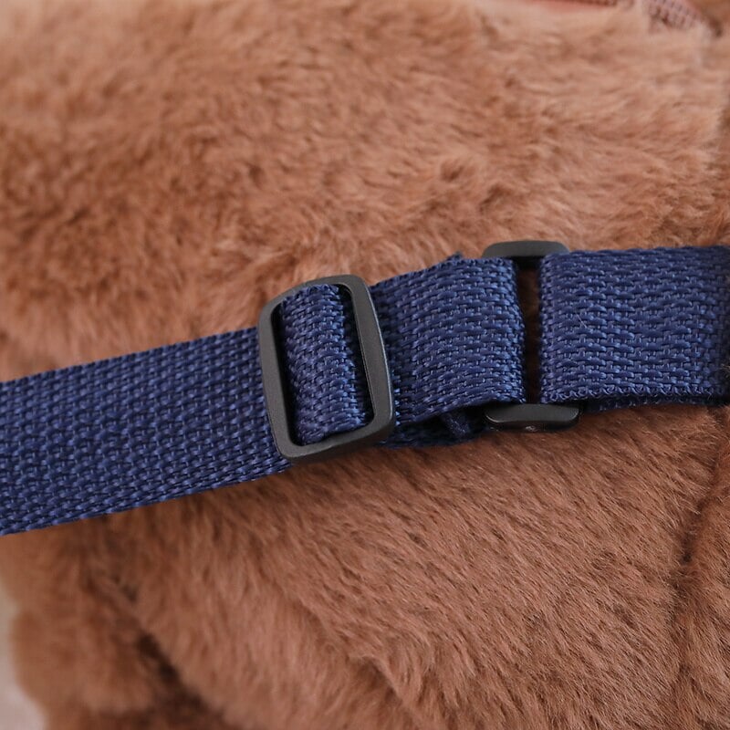 Adorable Plush Teddy Bear School Bag